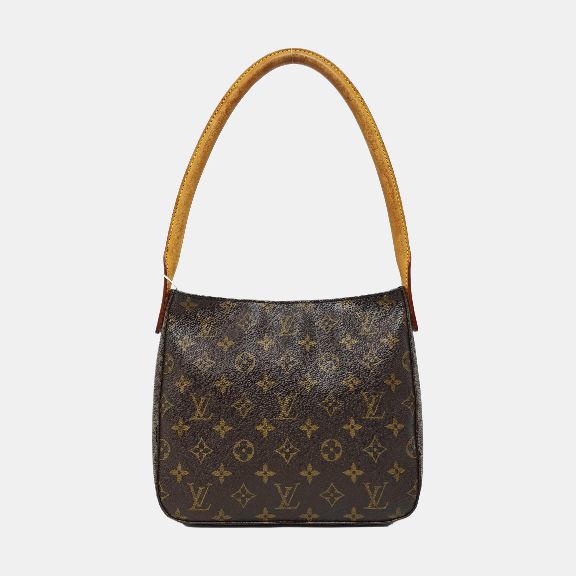 LOOPING MM Monogram Coated Canvas Brown