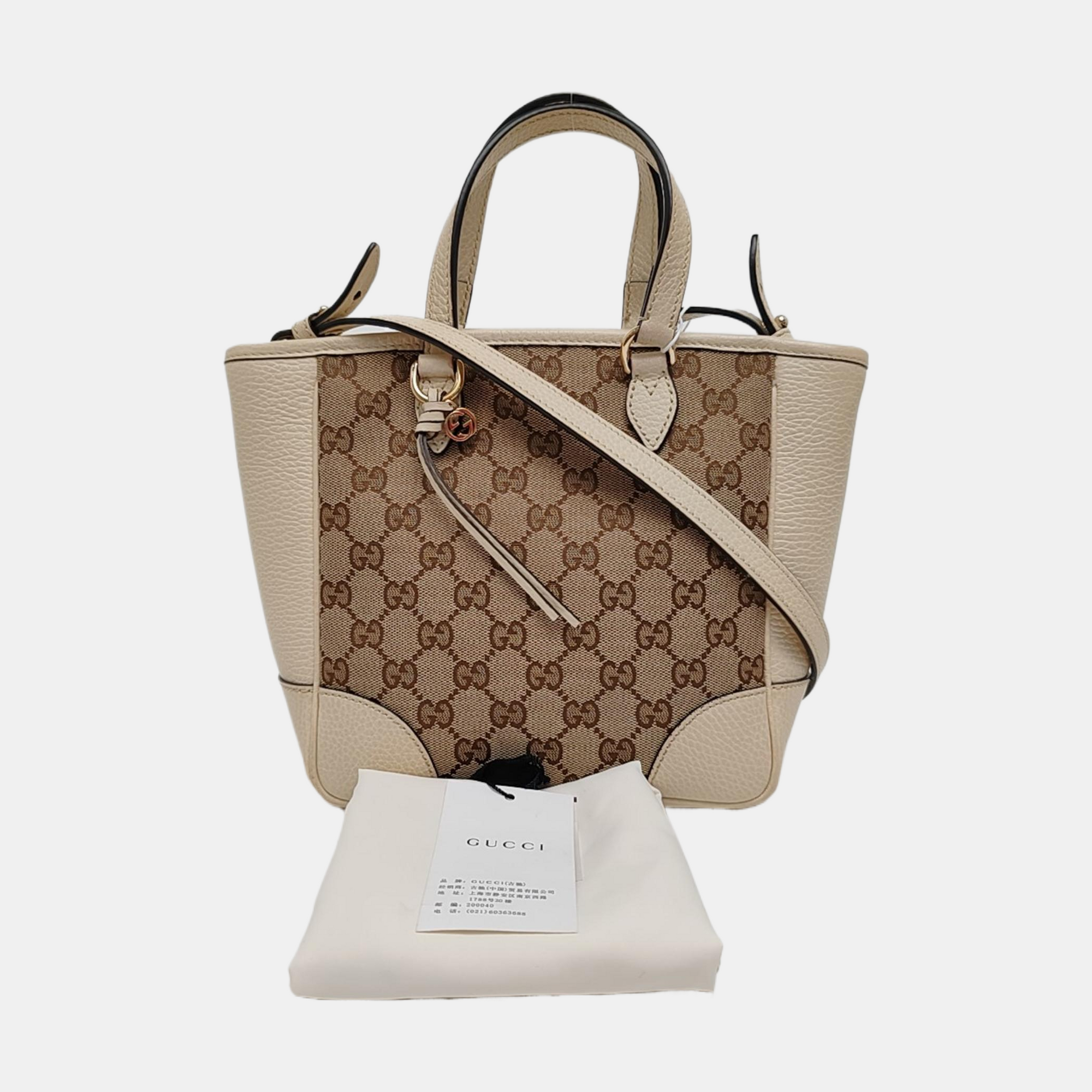 Authenticated pre-owned  Bree Monogram Canvas Brown - Tote Bag at Looply