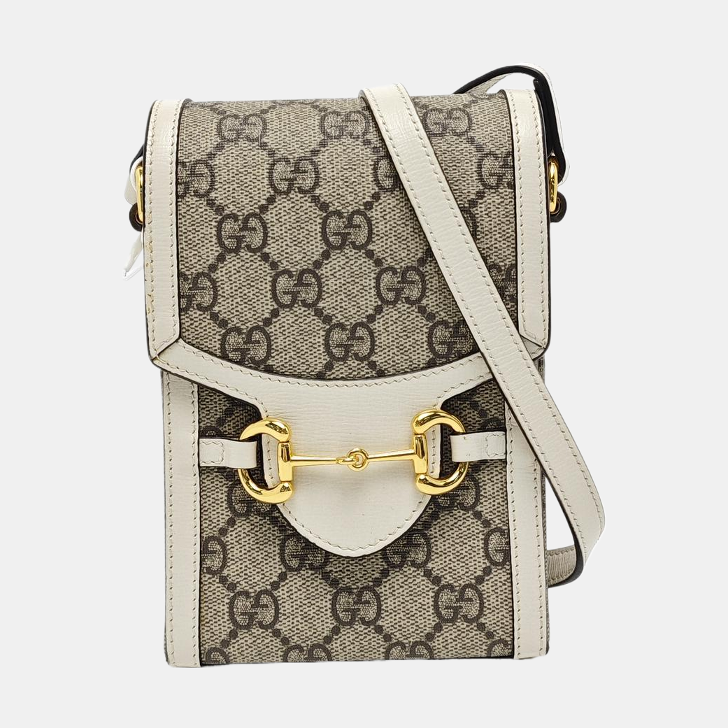 Horsebit 1955 Mini Coated Canvas Beige