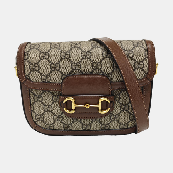 Horsebit 1955 Mini Monogram Fabric Beige