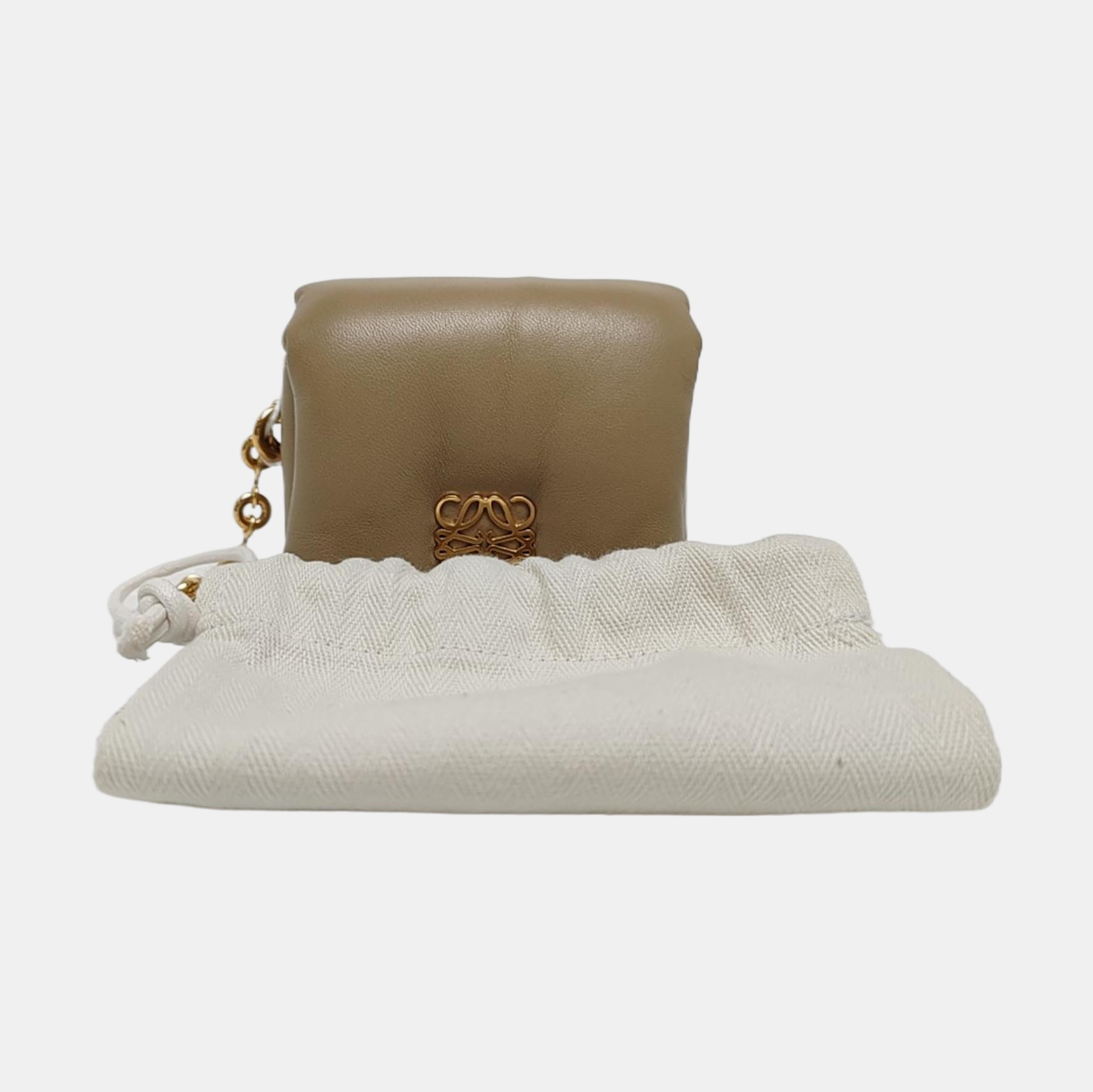 Lambskin Clutch Gray