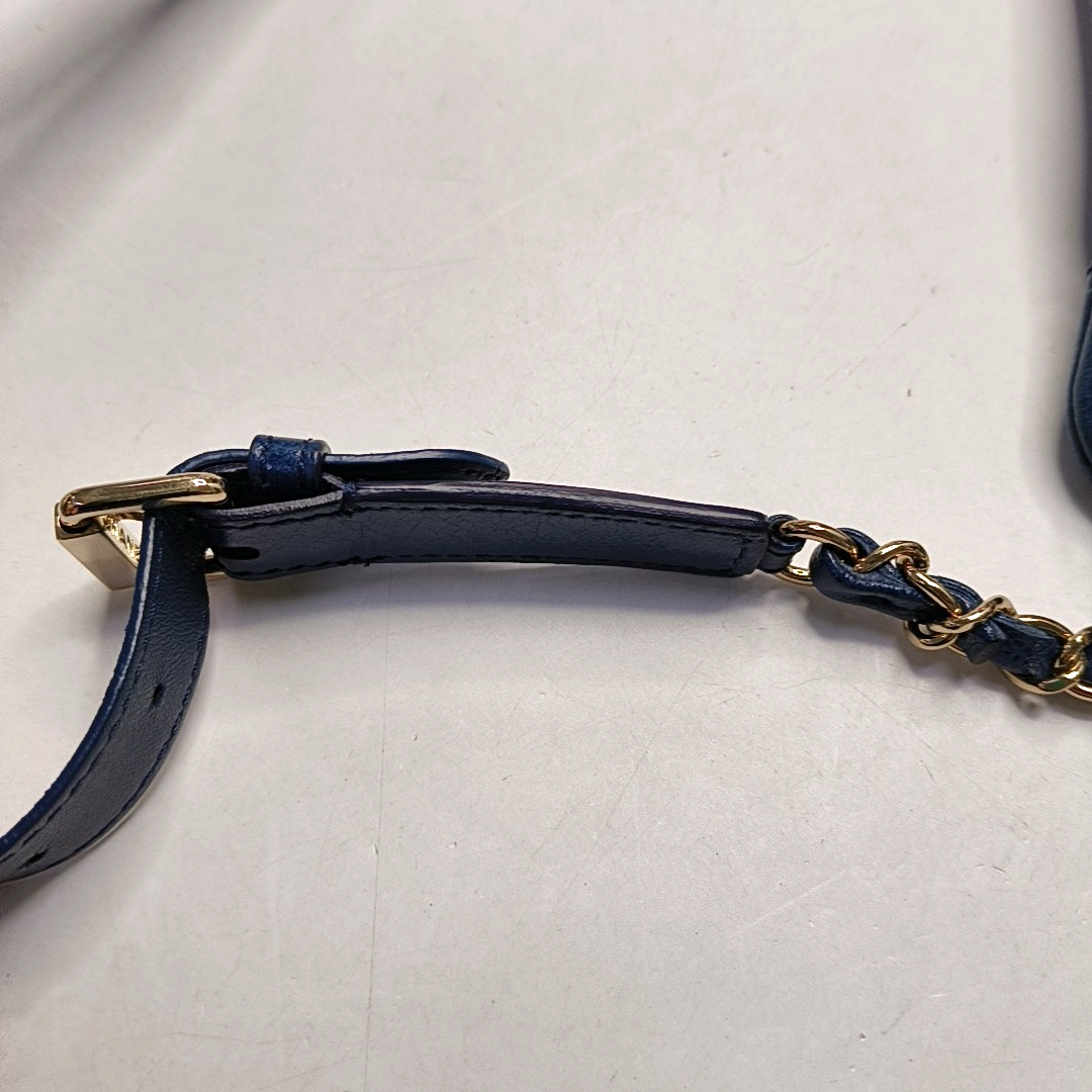 Quilted Calfskin Blue