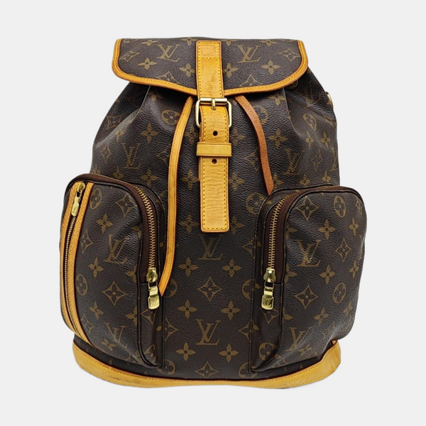 BOSPHORE Monogram Coated Canvas Brown