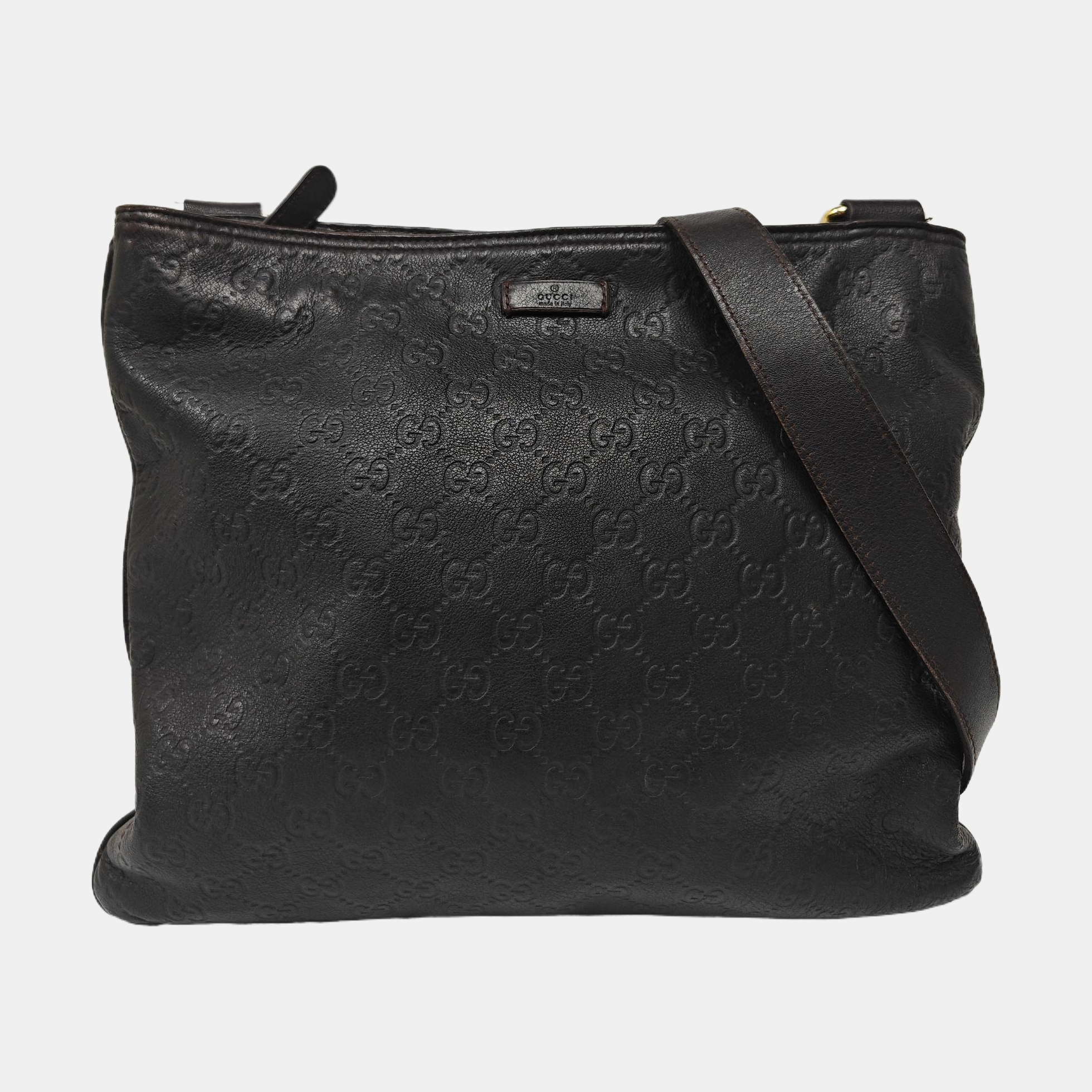 GG Imprime Monogram Calfskin Black