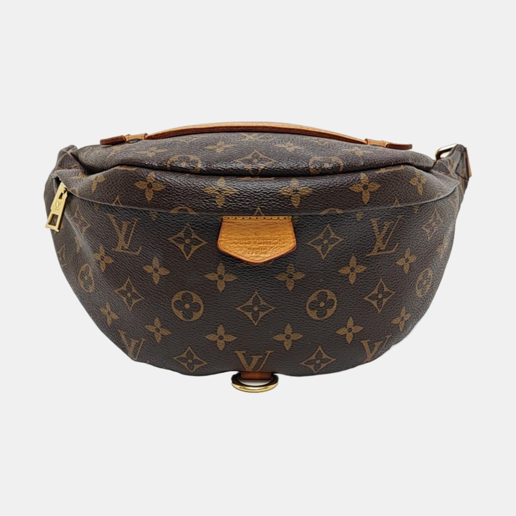 BUMBAG Monogram Coated Canvas Brown