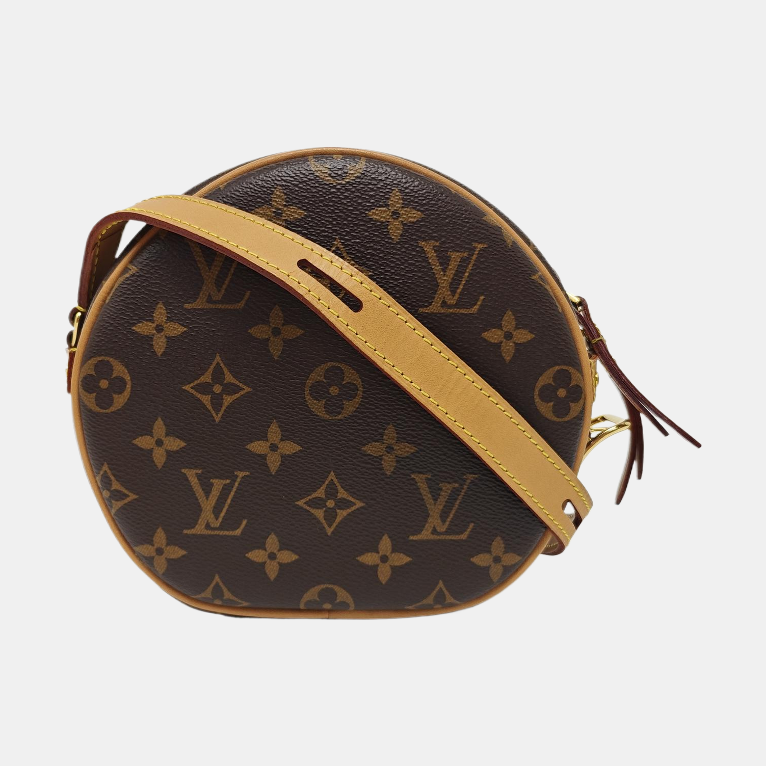 BOITE CHAPEAU PM Monogram Coated Canvas Brown