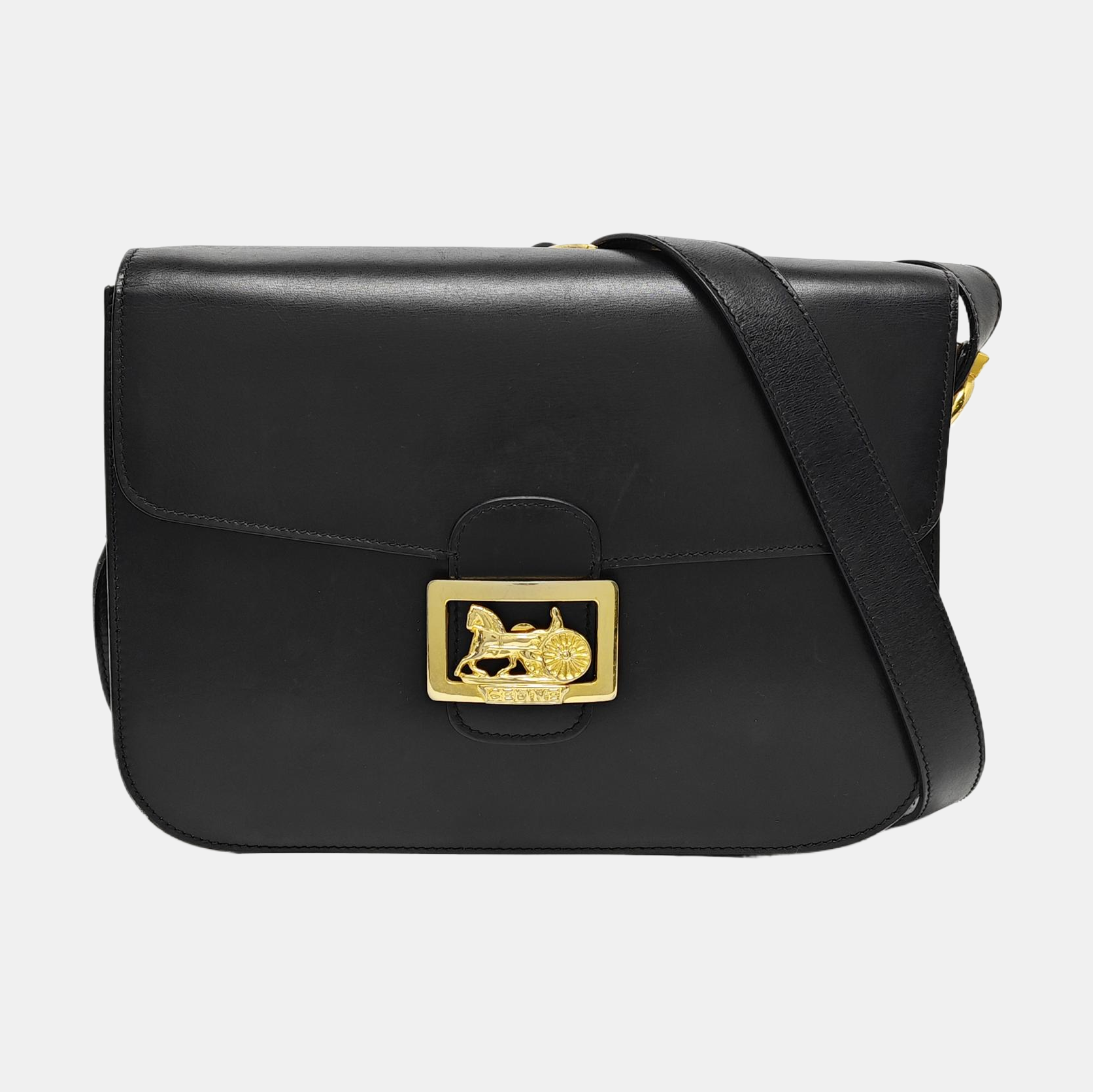 SULKY Medium Calfskin Black