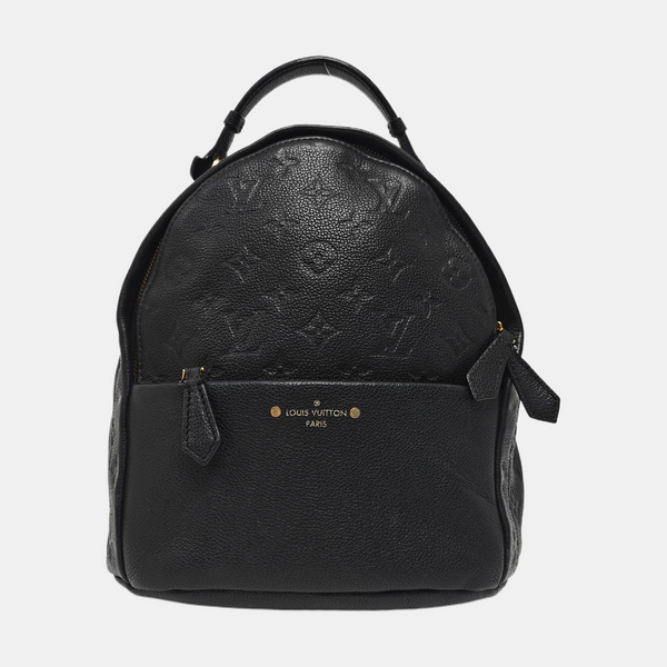 SORBONNE Monogram Calfskin Black