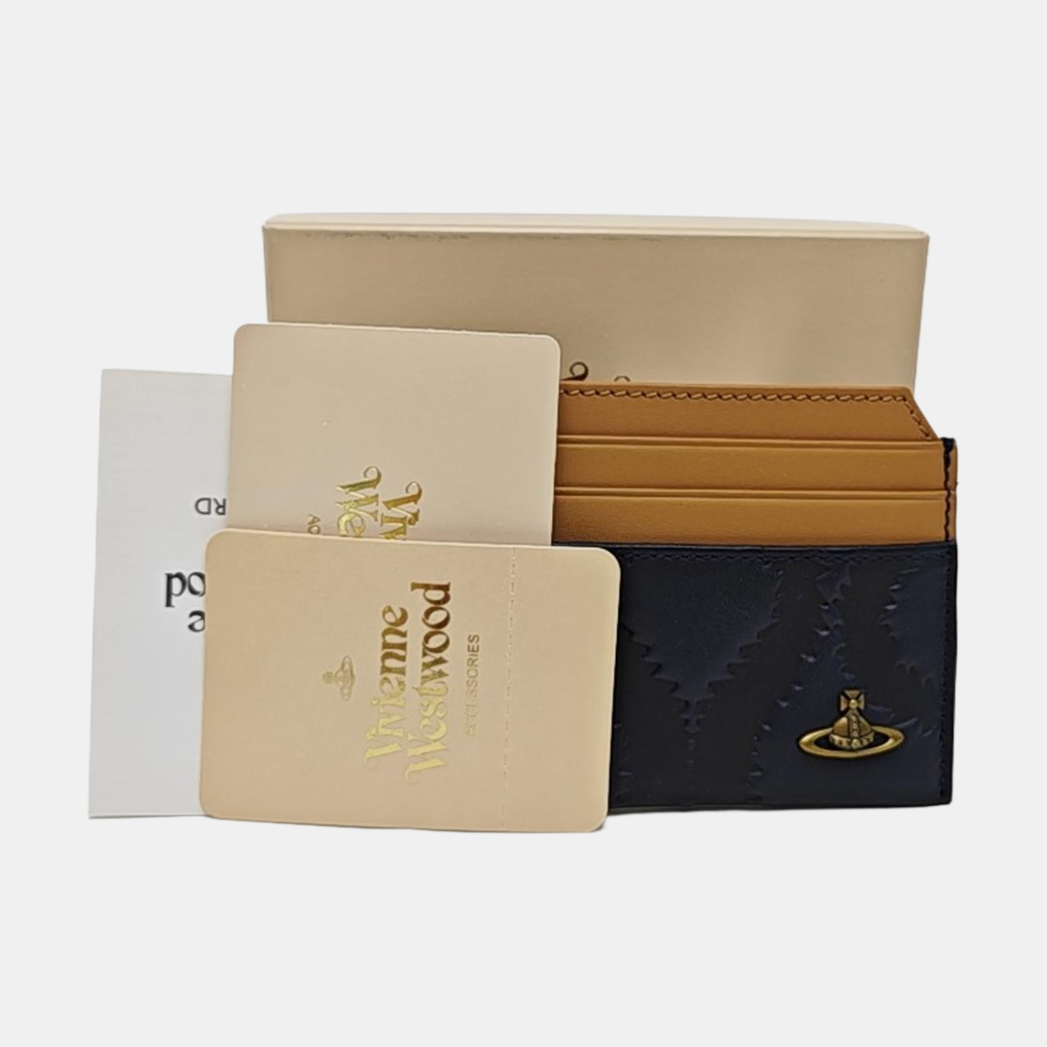 Calfskin Card Holder Multicolor