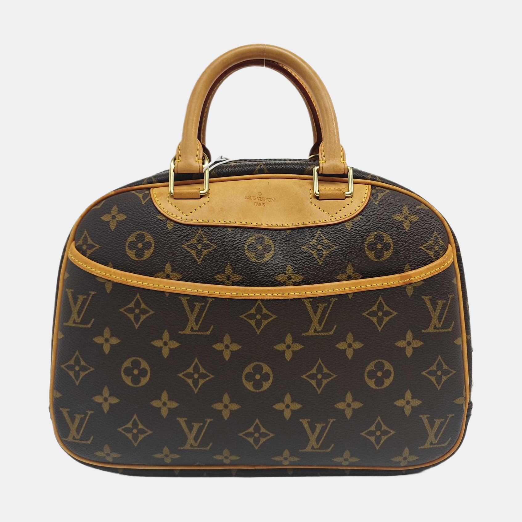 DEAUVILLE Monogram Coated Canvas Brown