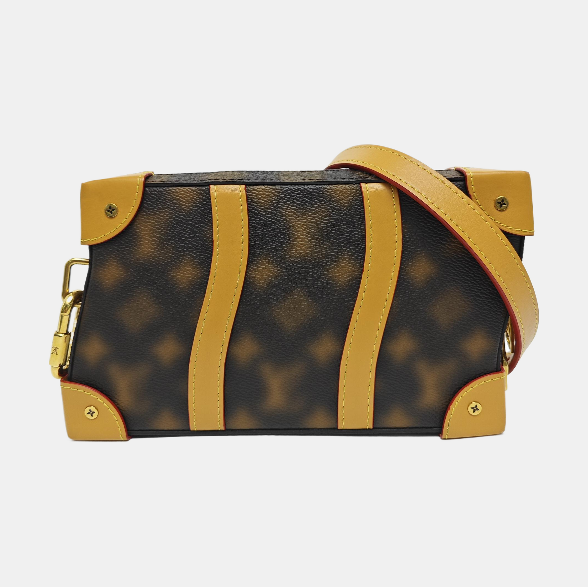 SOFT TRUNK Coated Canvas Brown