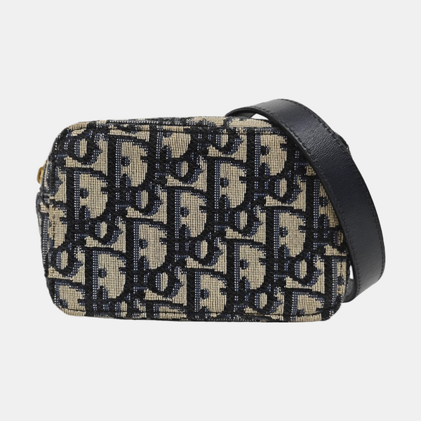 Oblique Canvas Belt Bag Beige