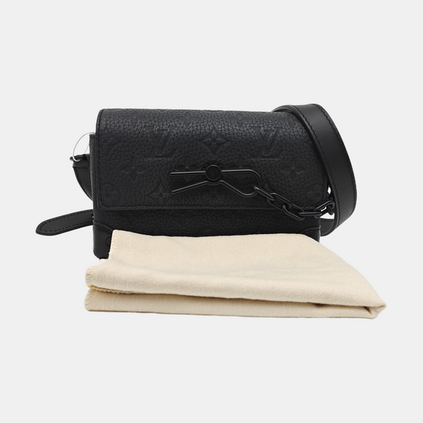 SOFT TRUNK Mini Monogram Calfskin Black