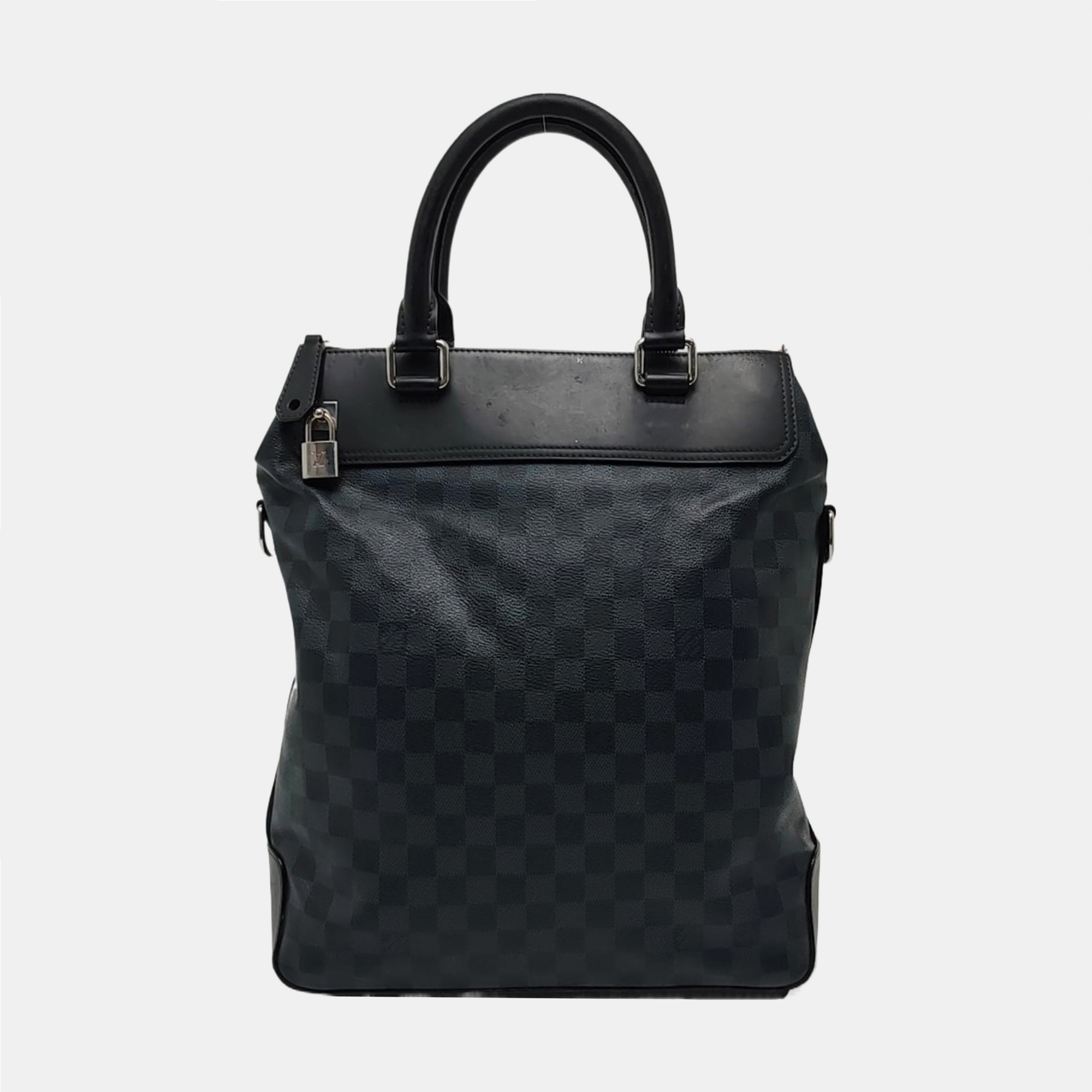 GREENWICH Damier Coated Canvas Blue