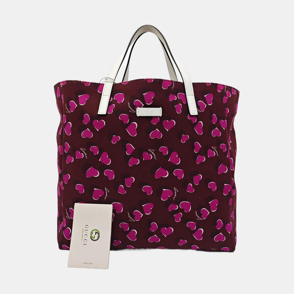 Canvas Tote Bag Red