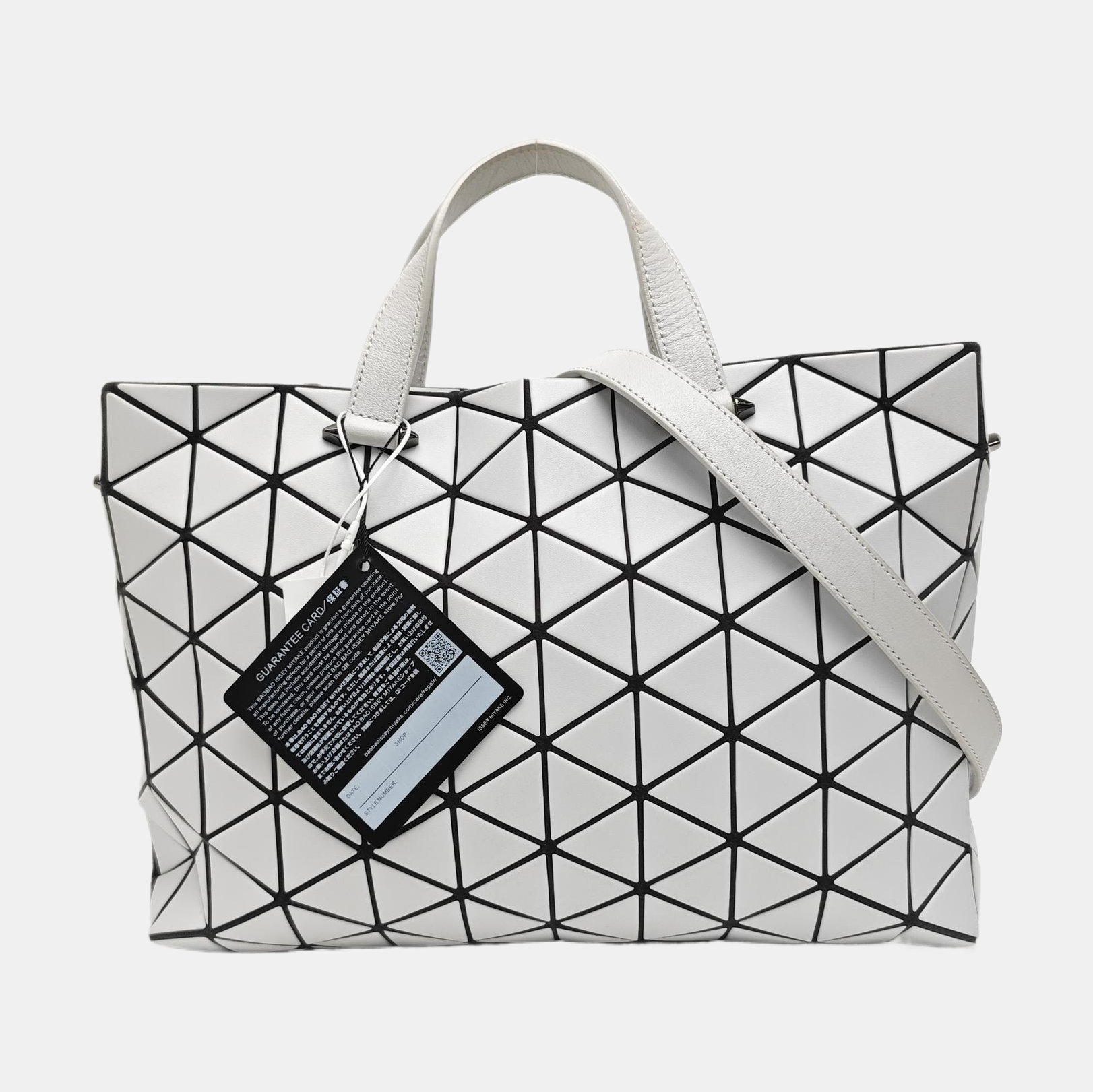 Special Material Tote Bag White