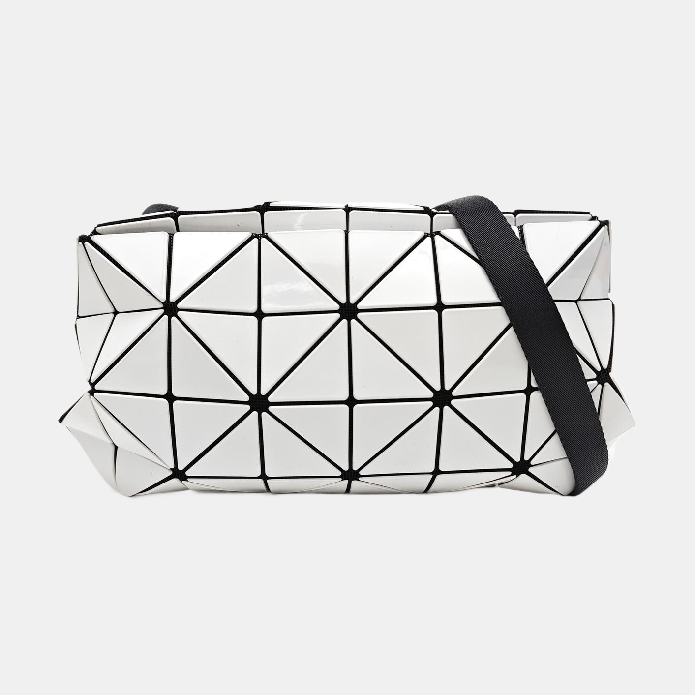 Special Material Shoulder Bag White