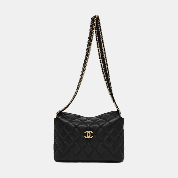 Quilted Calfskin Black