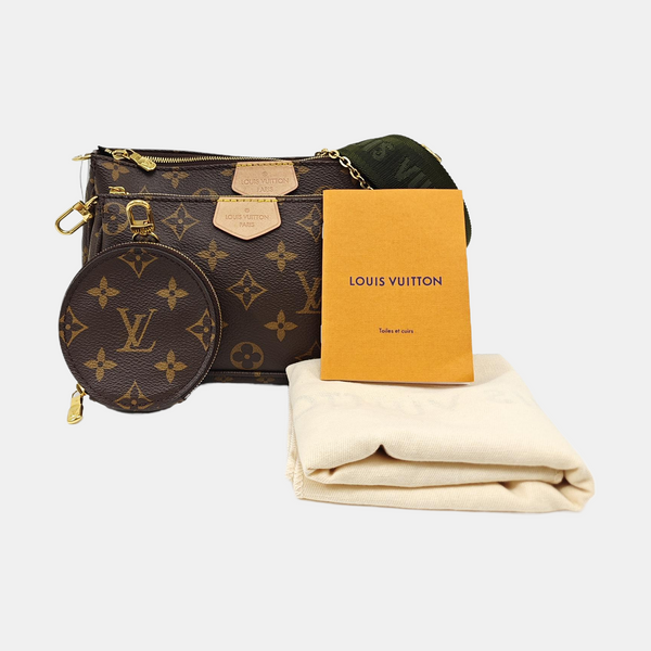 MULTI Monogram Coated Canvas Brown