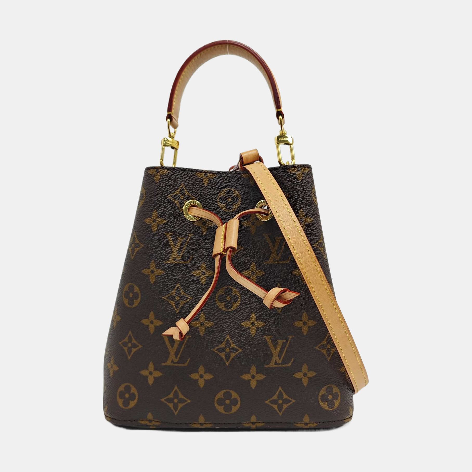 NÉONOÉ BB Monogram Coated Canvas Brown
