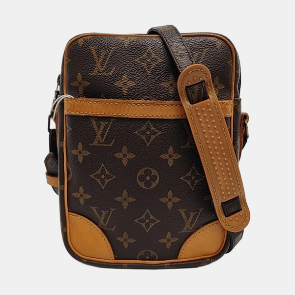 DANUBE Monogram Coated Canvas Brown