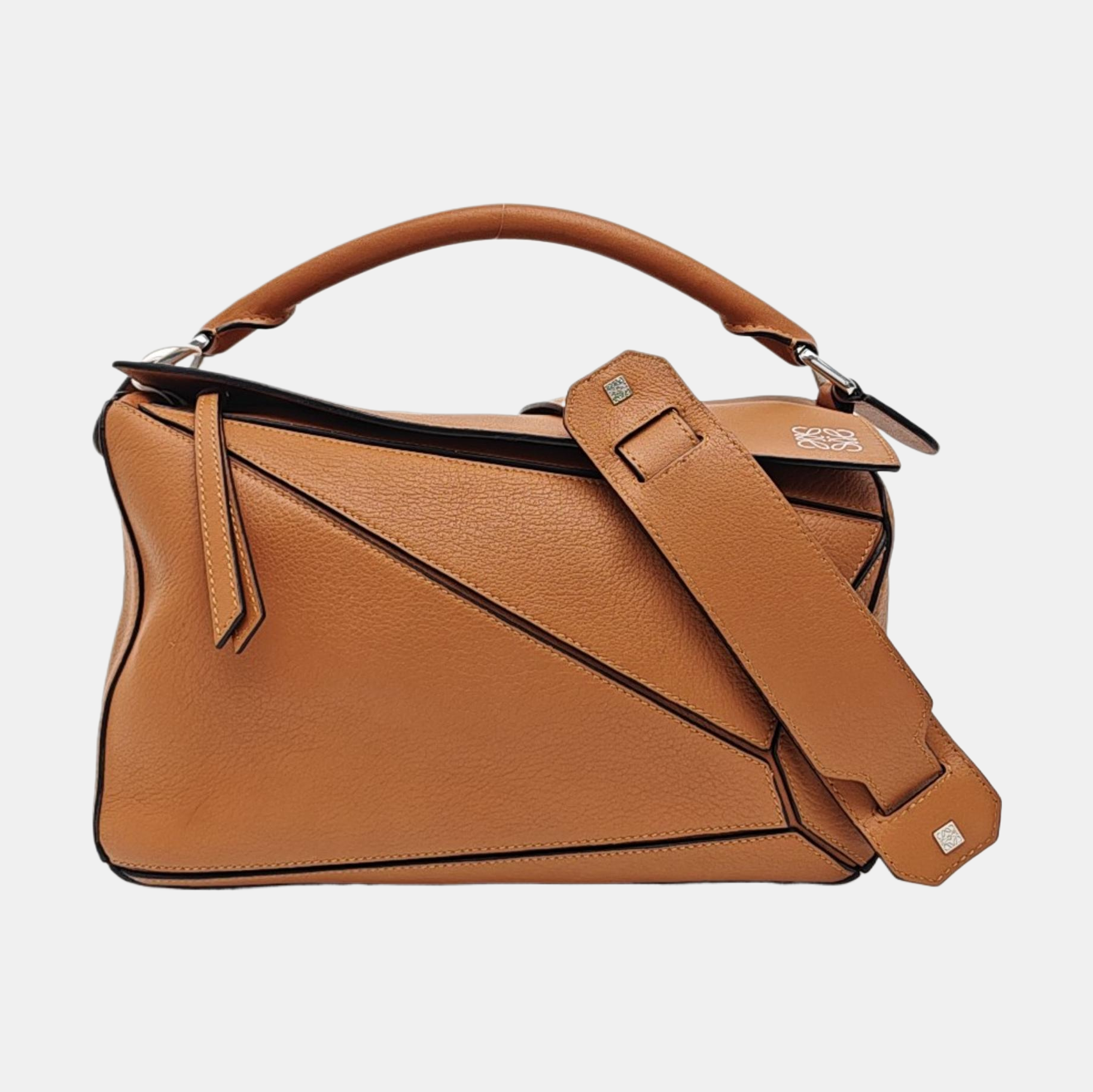 Puzzle Medium Calfskin Brown