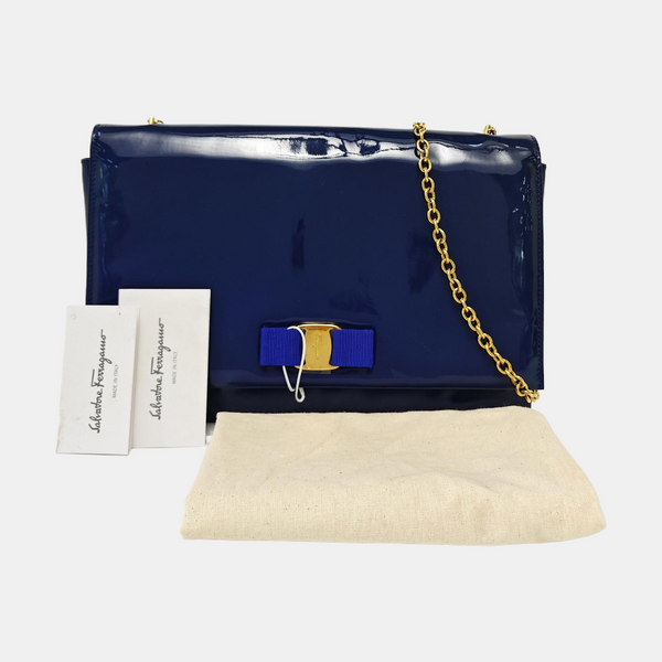 Ginny Patent Leather Blue