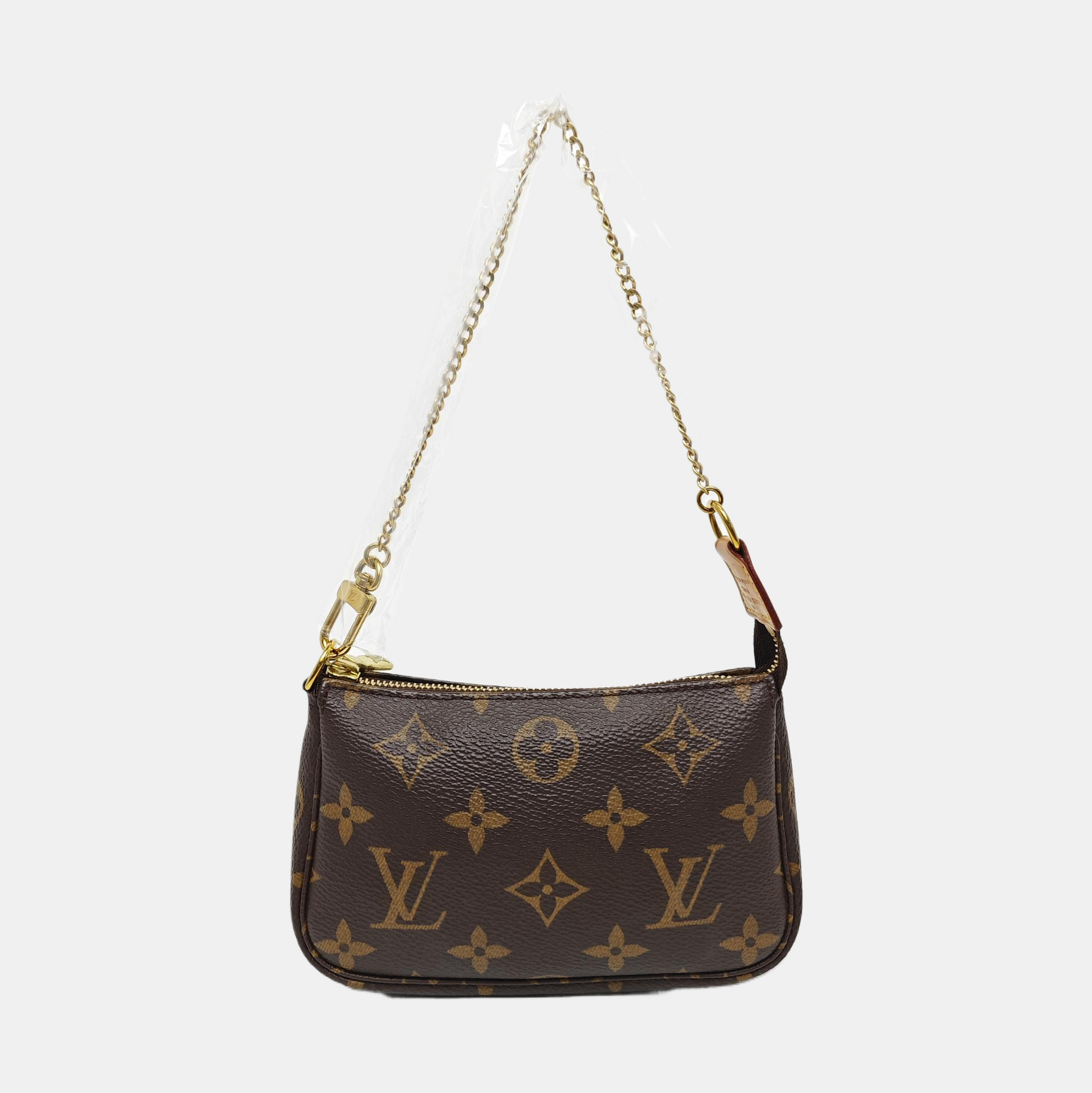 ACCESSOIRES Mini Monogram Coated Canvas Brown