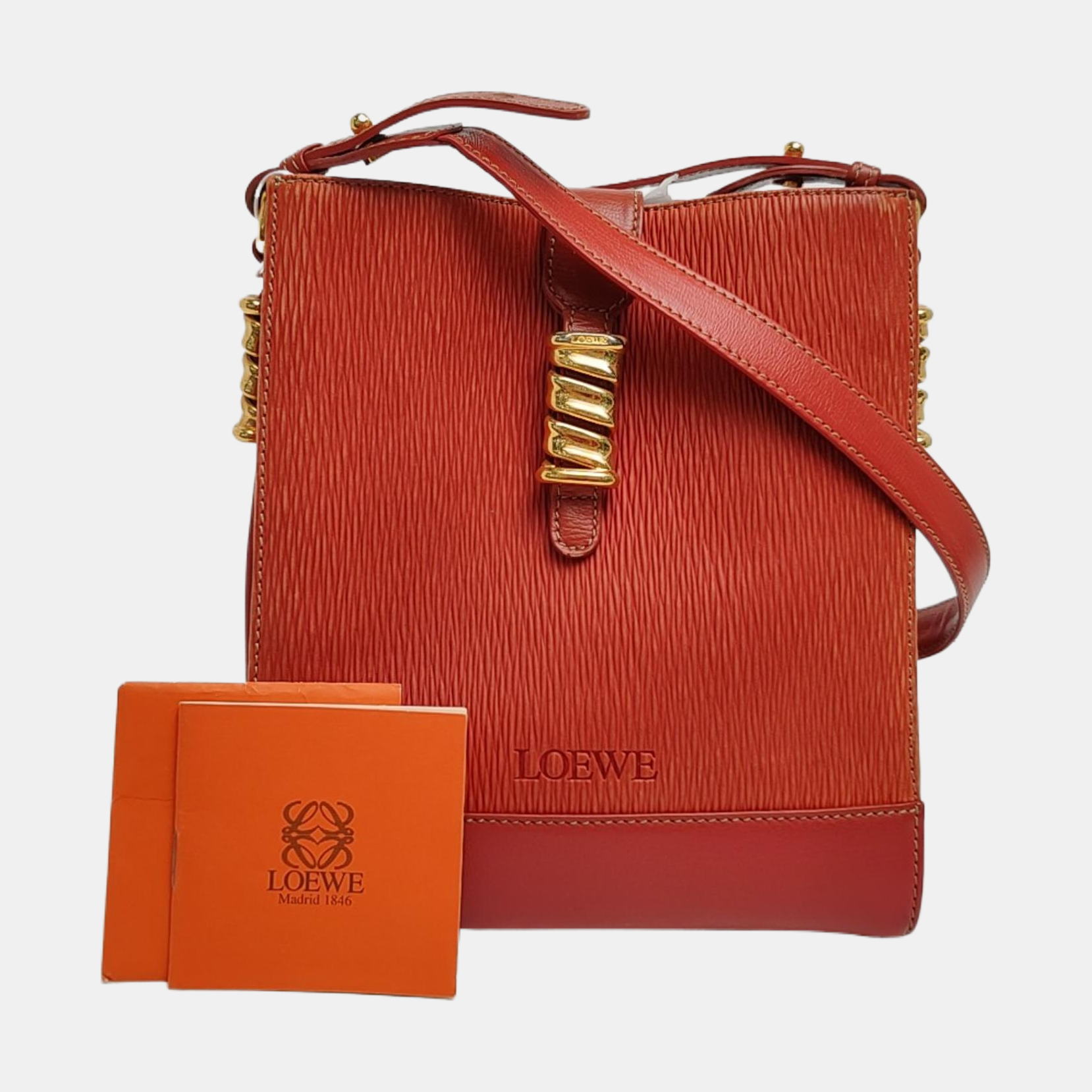 Velazquez Calfskin Red