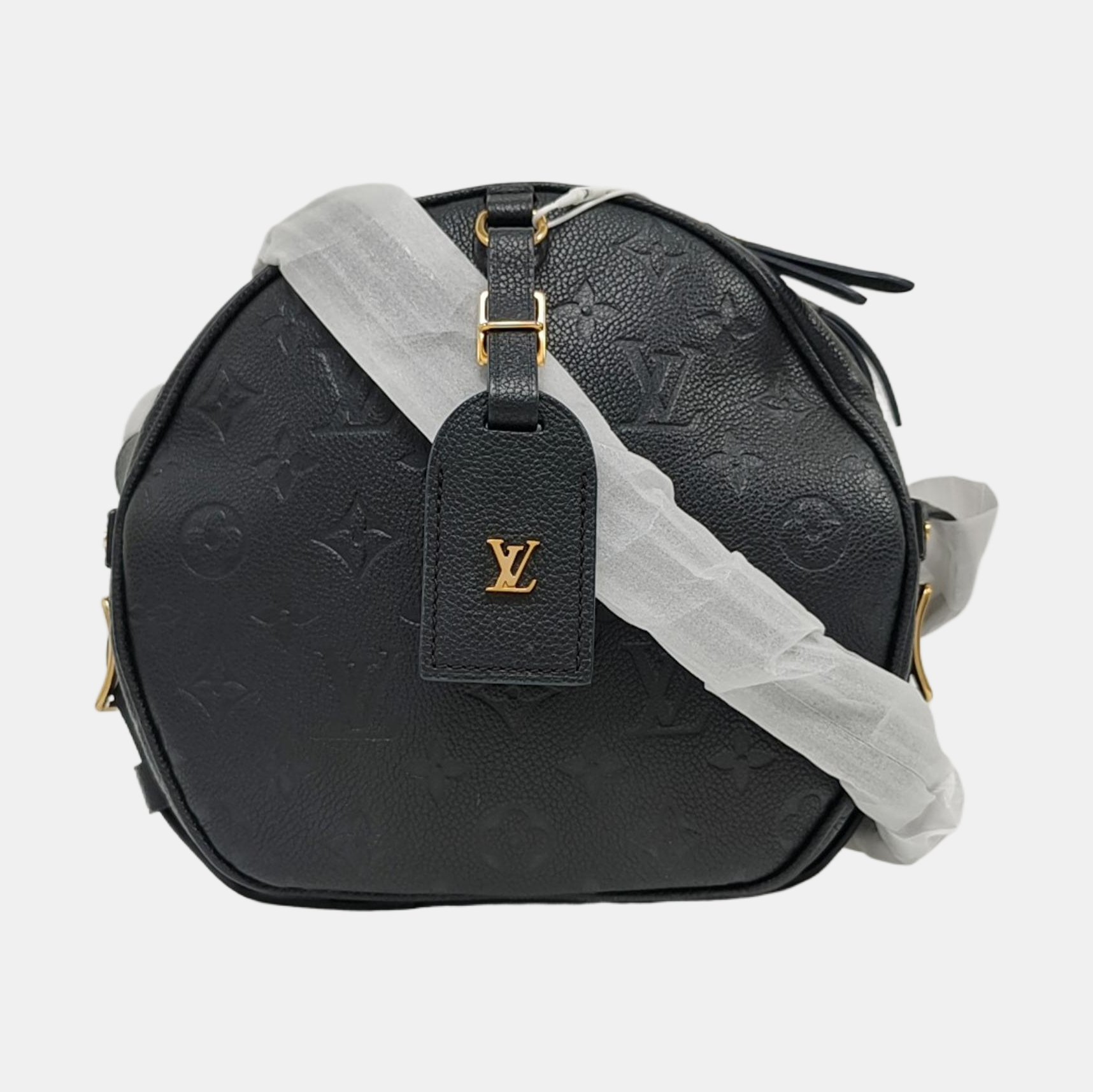 BOITE CHAPEAU MM Calfskin Black