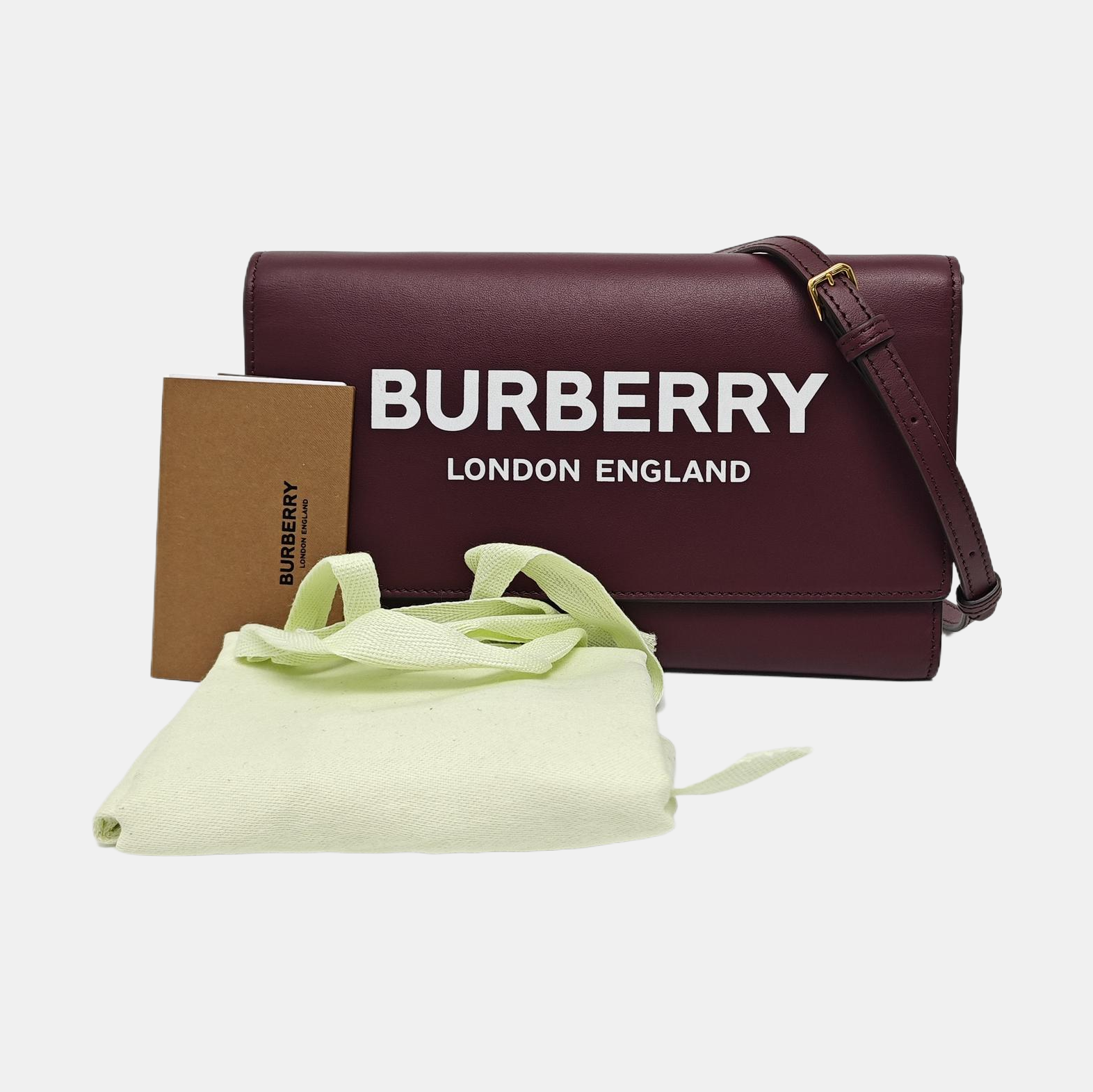 Calfskin Shoulder Bag Red