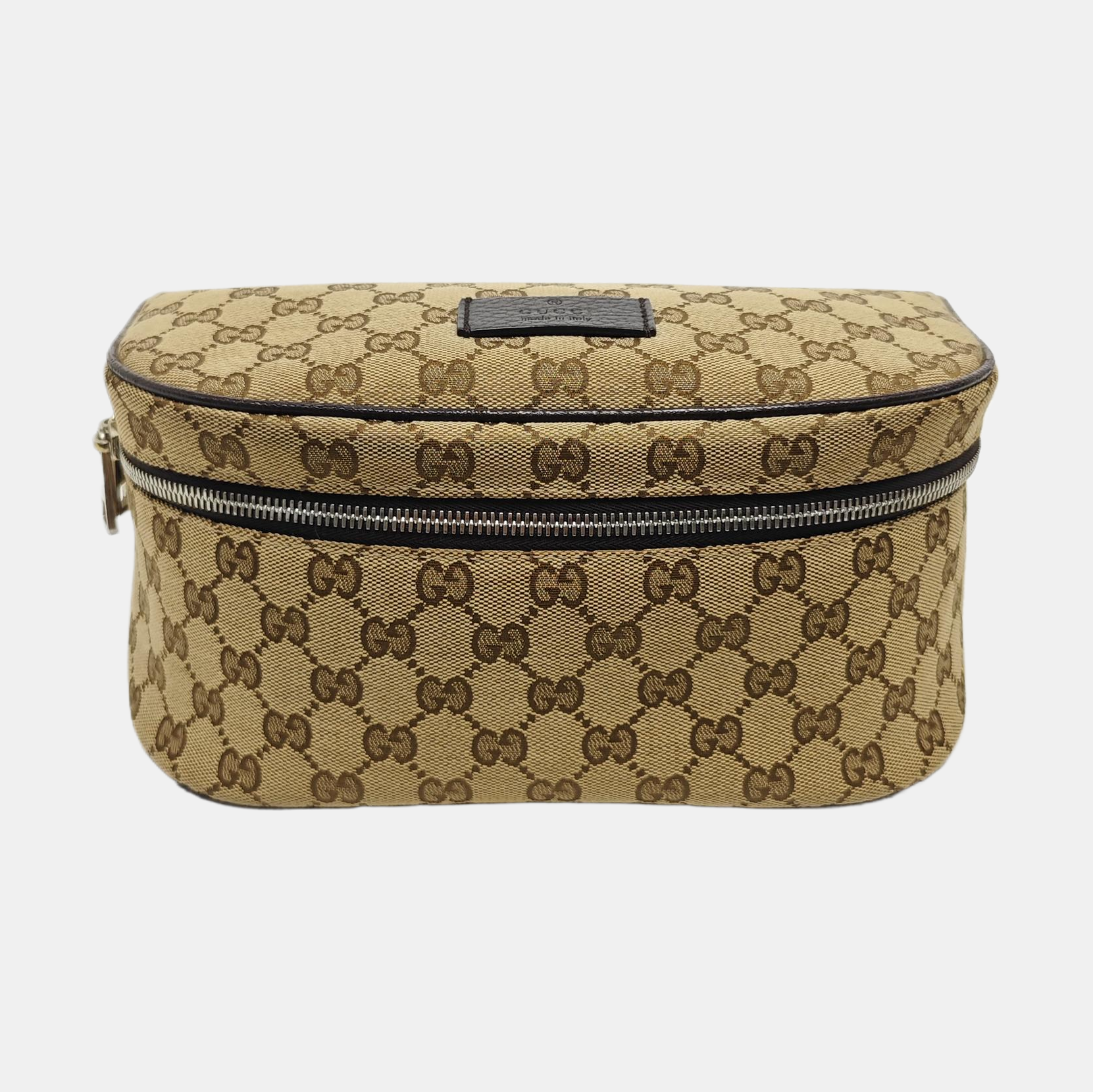Monogram Canvas Belt Bag Beige