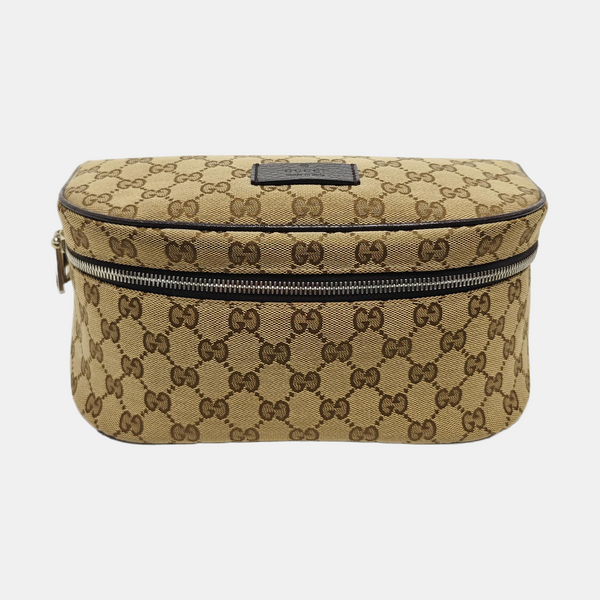 Monogram Canvas Belt Bag Beige