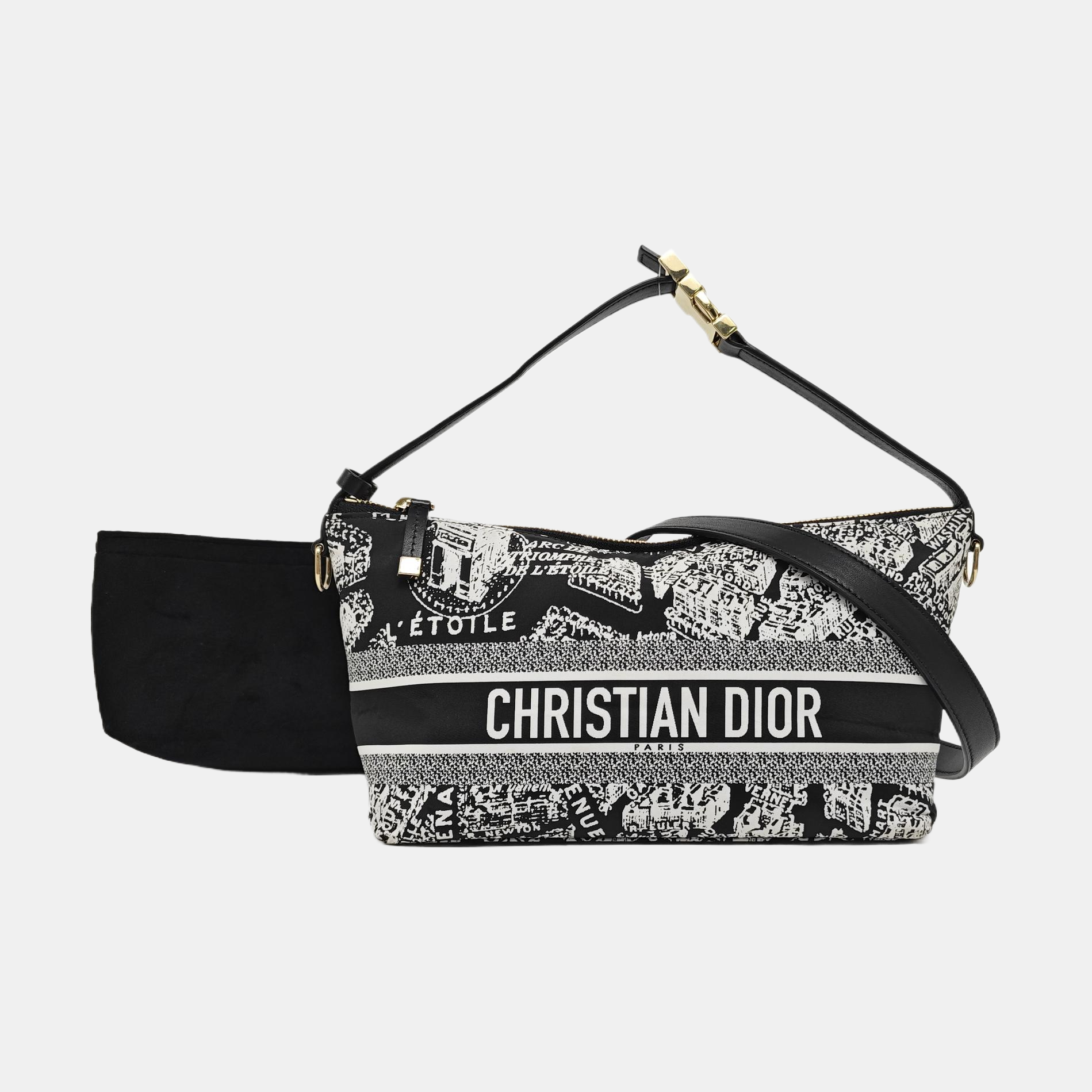 Diortravel Nomad Medium Nylon Black