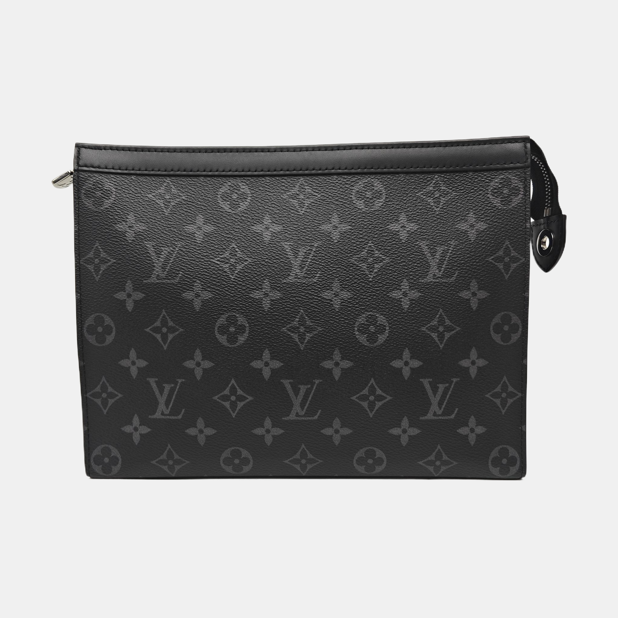 Pochette Voyag MM Monogram Coated Canvas Black