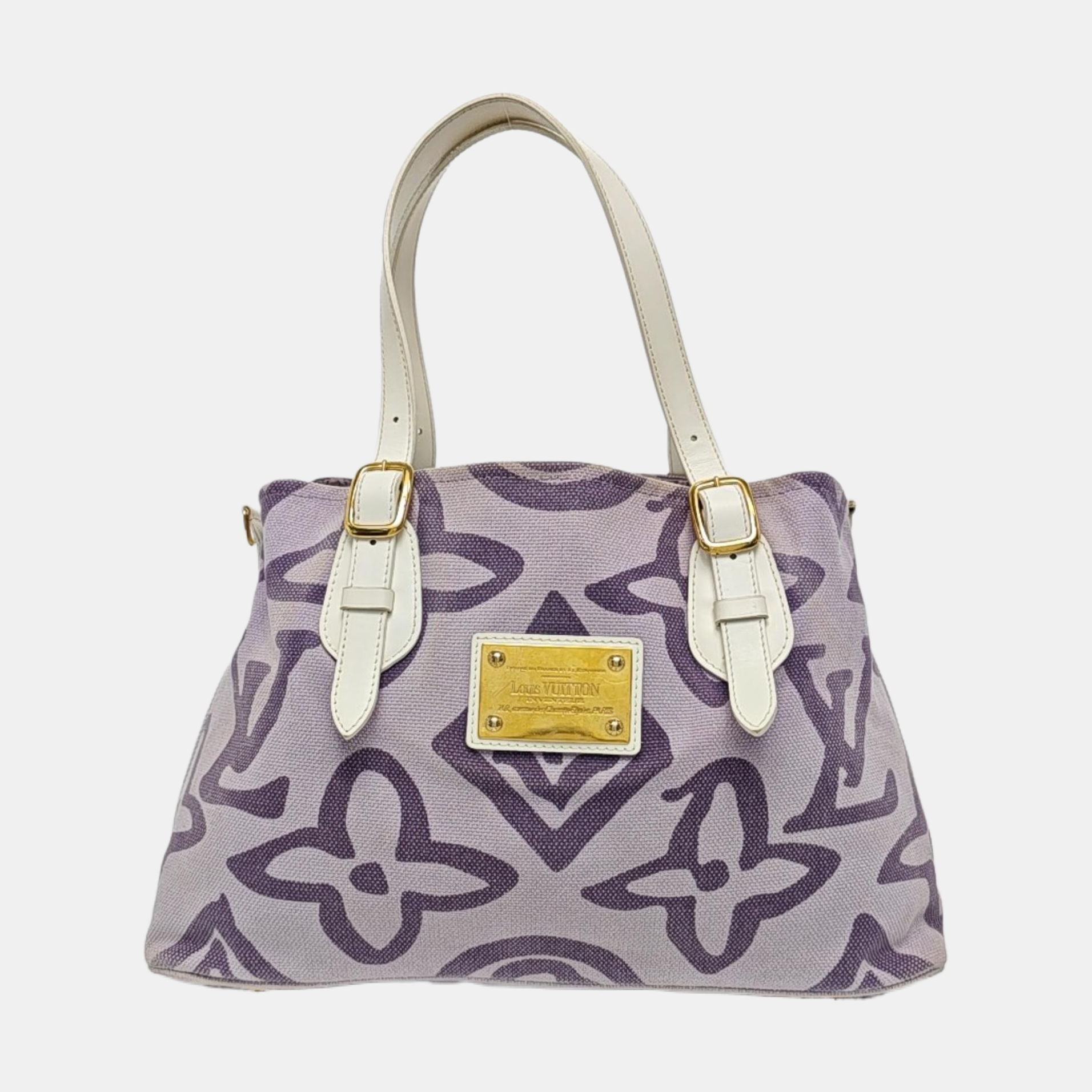TAHITIENNE CABAS MM Monogram Canvas Purple