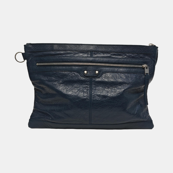 Classic City Medium Lambskin Blue