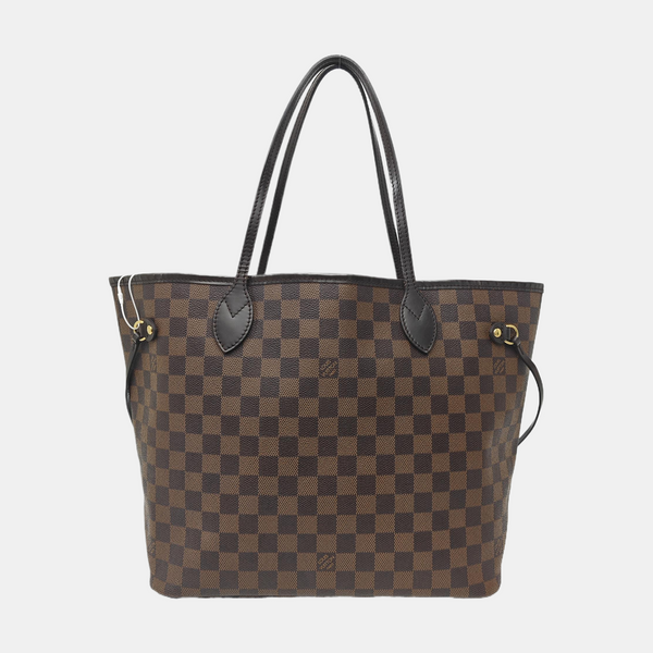 NEVERFULL MM Damier Ebene Coated Canvas Brown