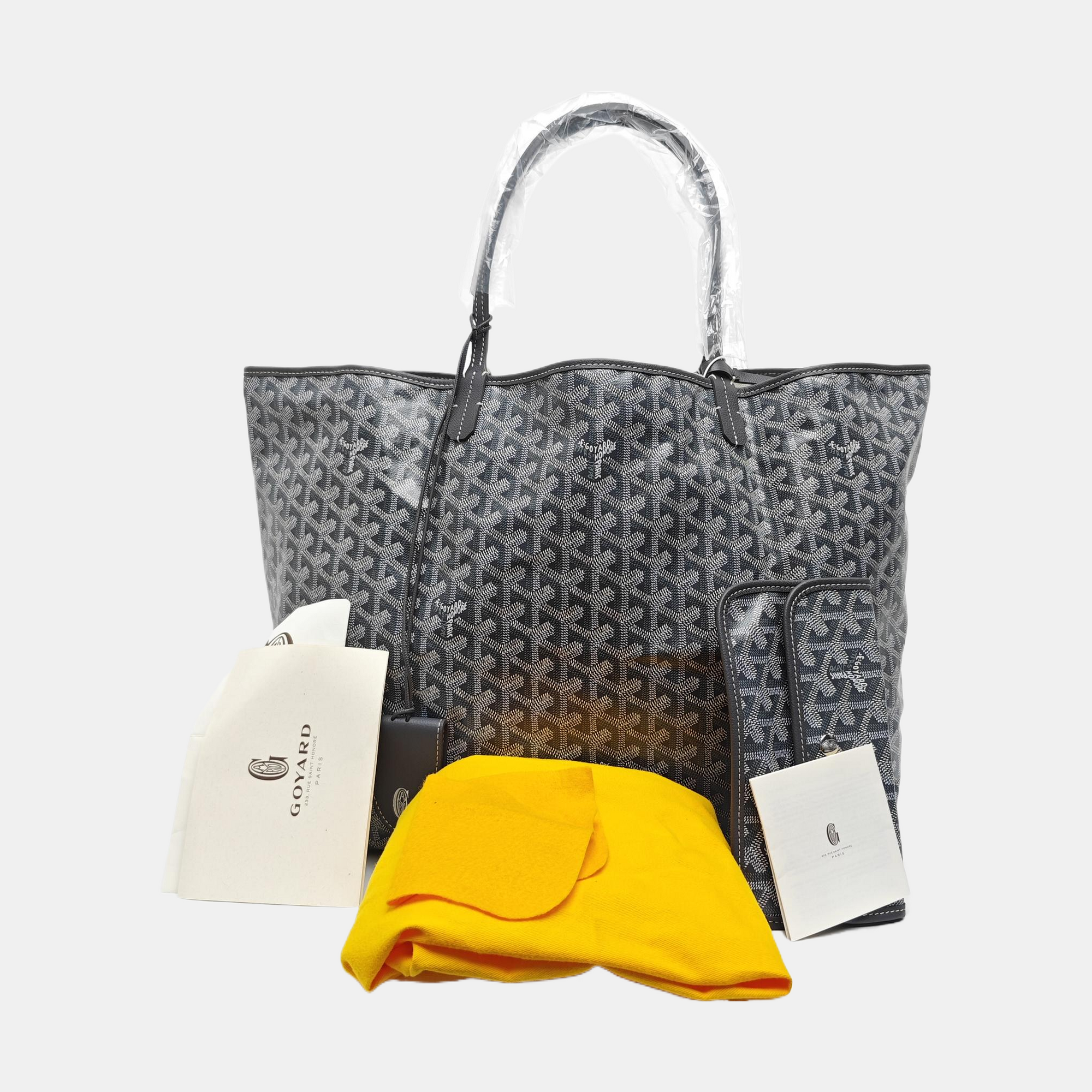 Saint Louis GM Coated Canvas Gray