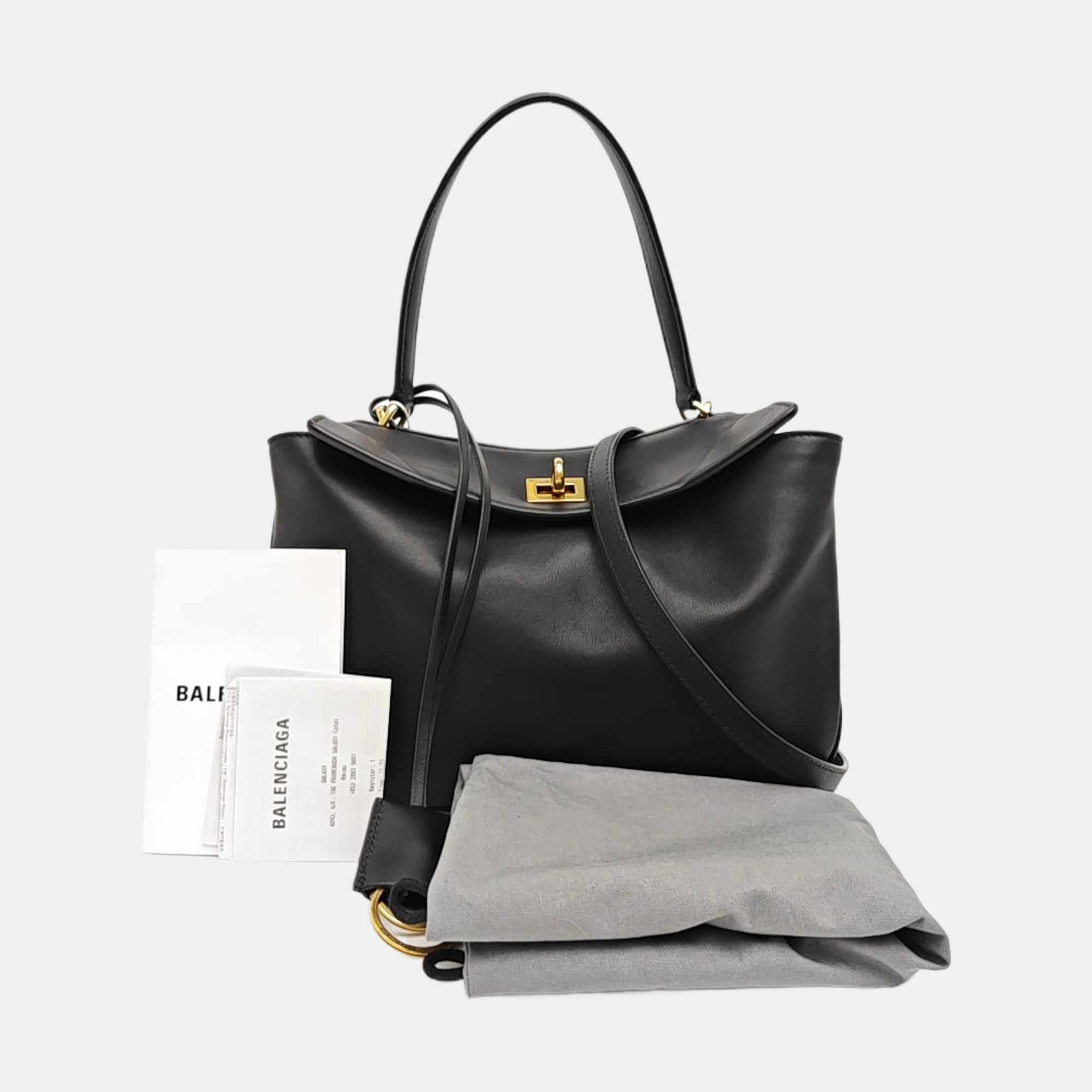 RODEO Small Calfskin Black