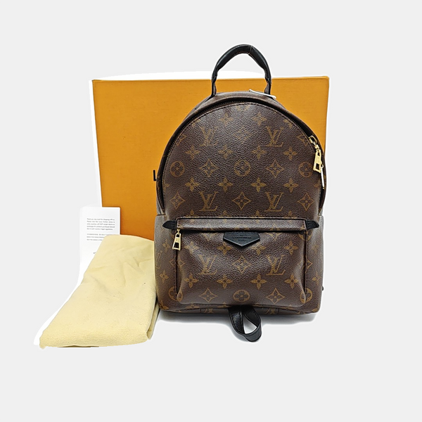 PALM SPRINGS PM Monogram Coated Canvas Brown