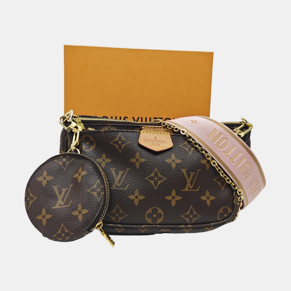 MULTI Monogram Coated Canvas Brown