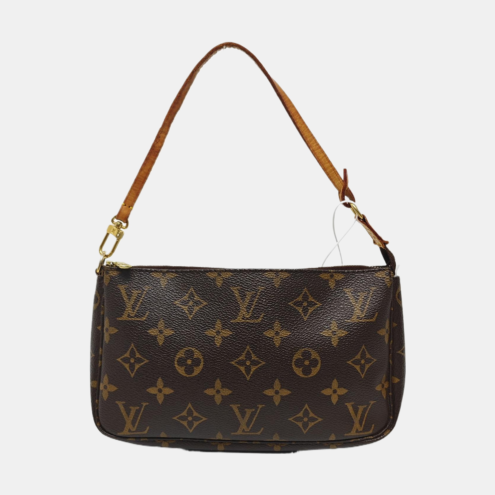ACCESSOIRES Monogram Coated Canvas Brown