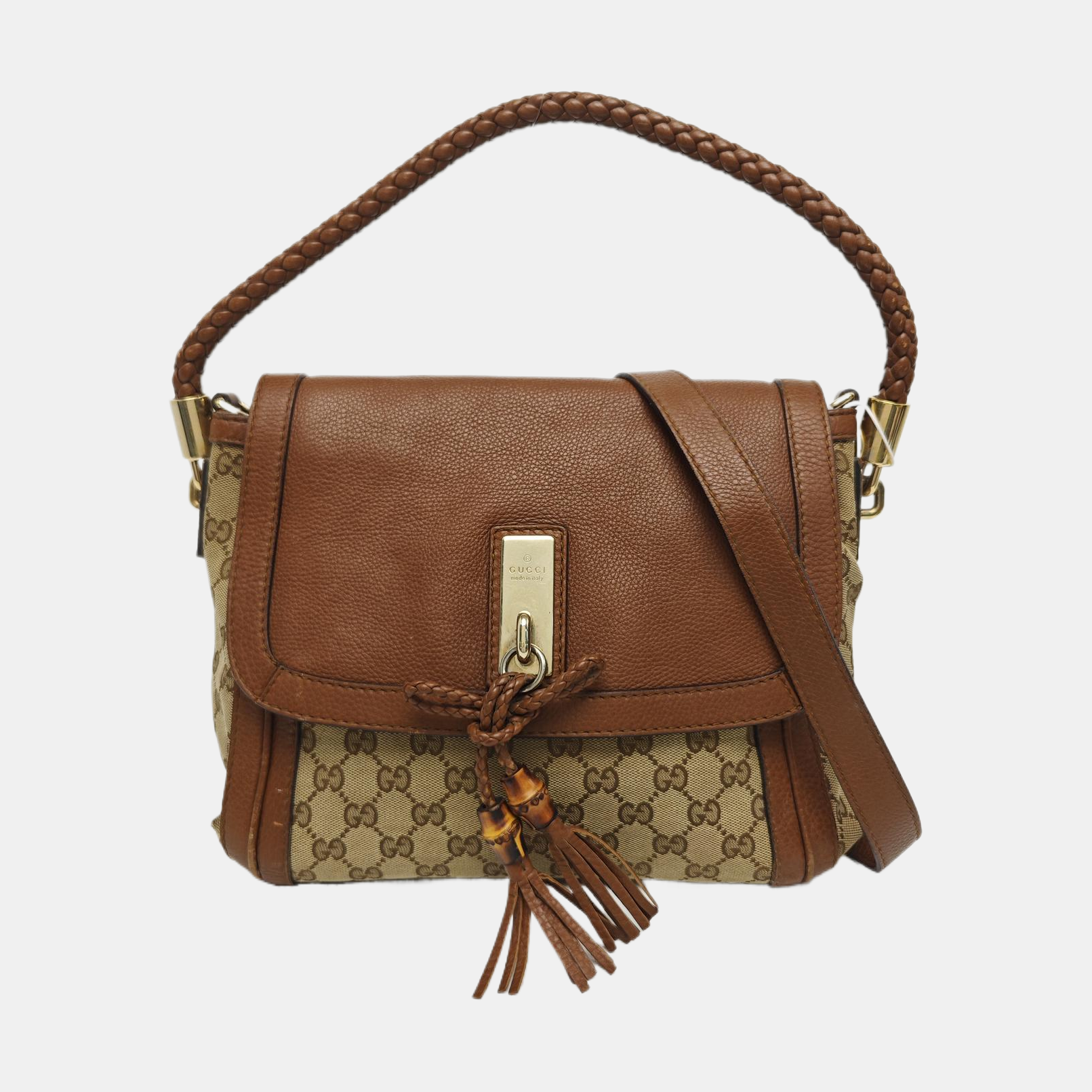 Indy Monogram Fabric Brown