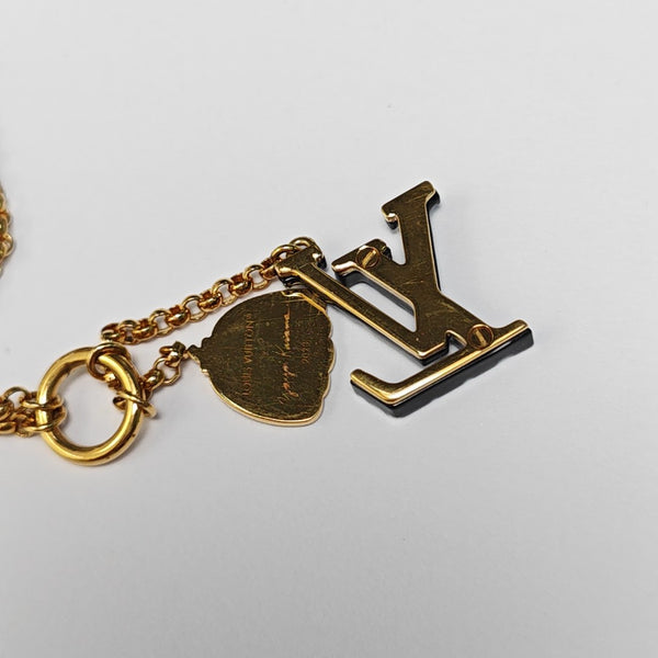 LV ICONIC Metal Gold Necklace