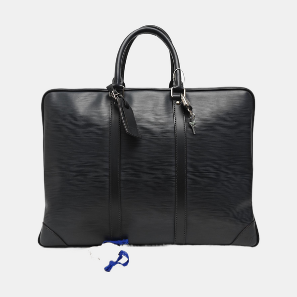 PORTE-DOCUMENTS Calfskin Blue