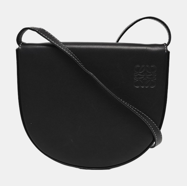 Heel Calfskin Black