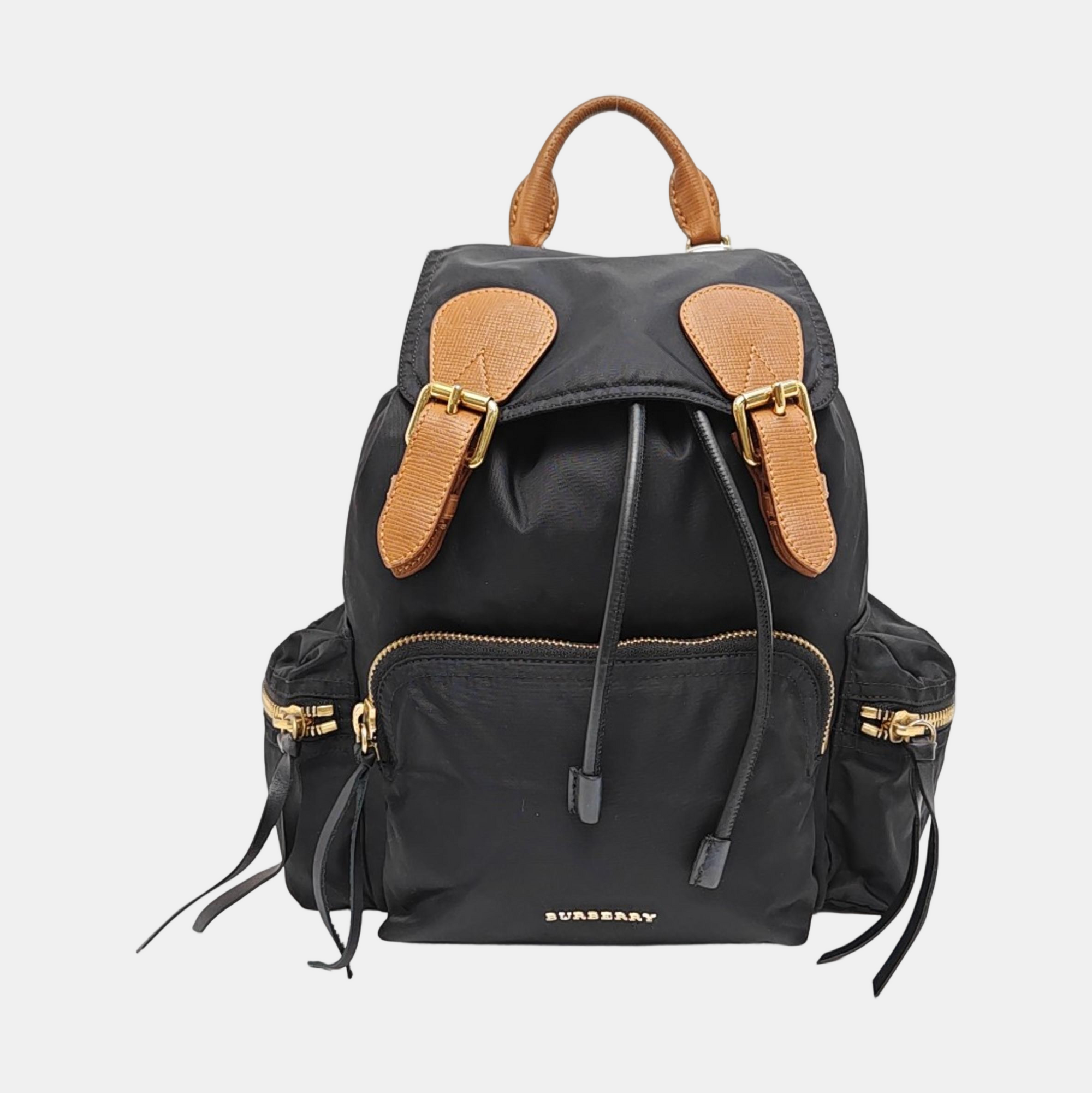The Rucksack Medium Nylon Black