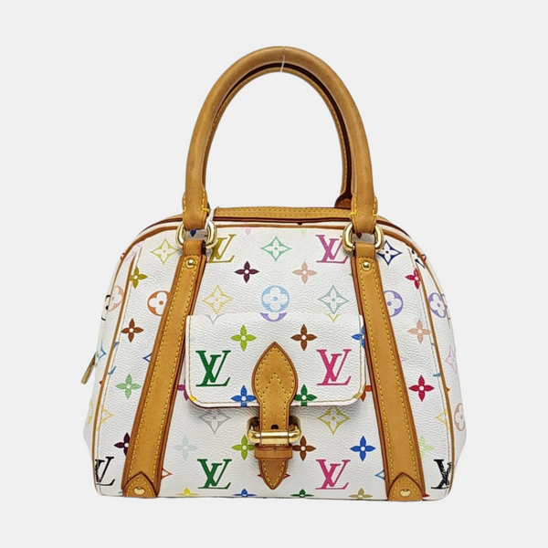 LV × TM PRISCILLA Monogram Coated Canvas White