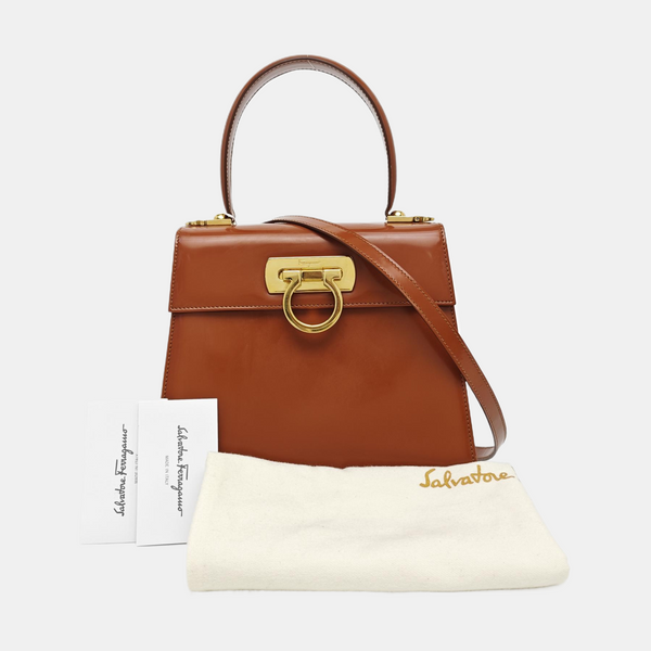 Kelly Calfskin Brown